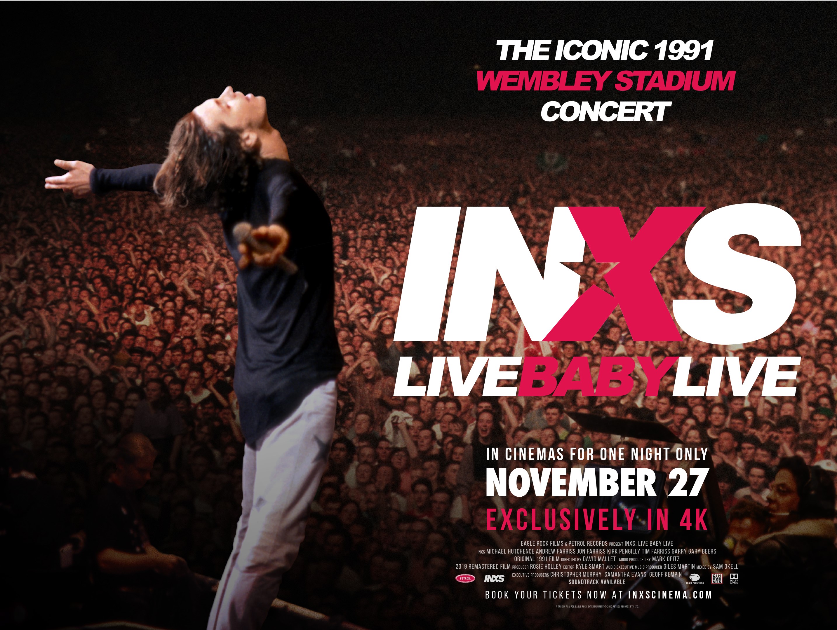 INXS Live Baby Live at Wembley Stadium NFkino
