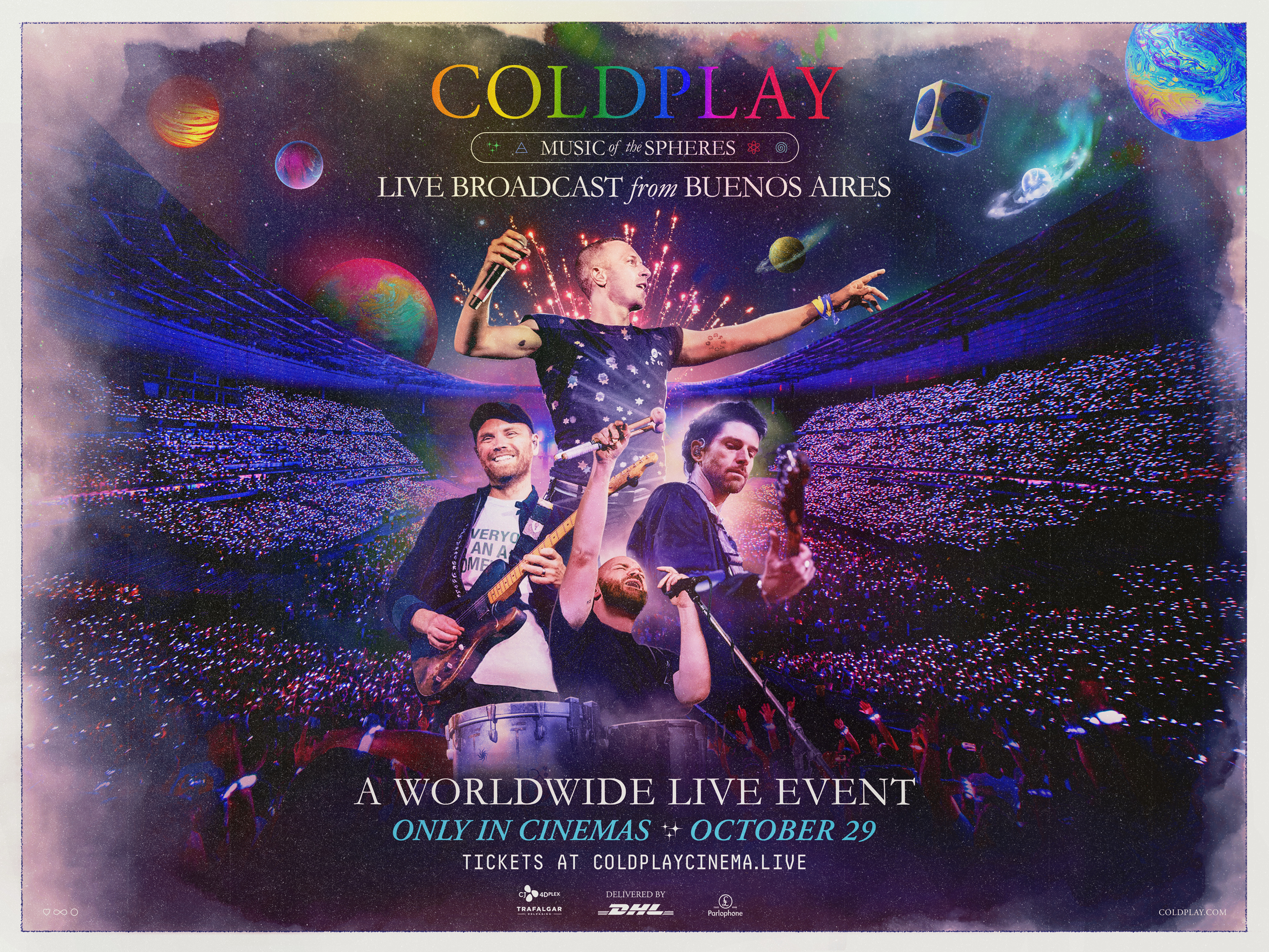 Coldplay Live Broadcast From Buenos Aires