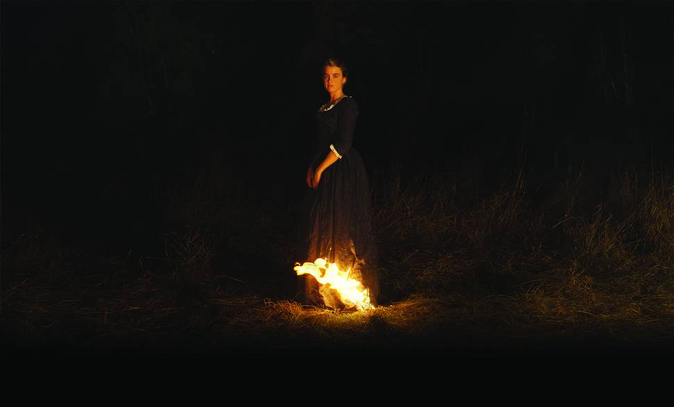 Portrett av en kvinne i flammer