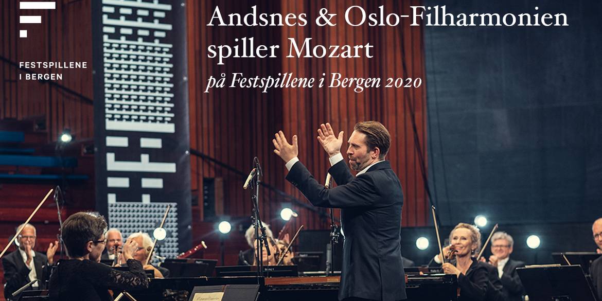 Andsnes & Oslo-Filharmonien spiller Mozart på Festspillene i Bergen 2020