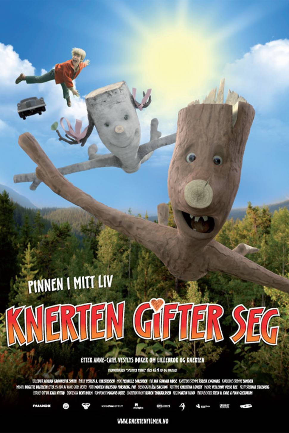 Knerten gifter seg