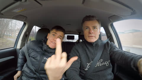 Portrett av en forvirret far