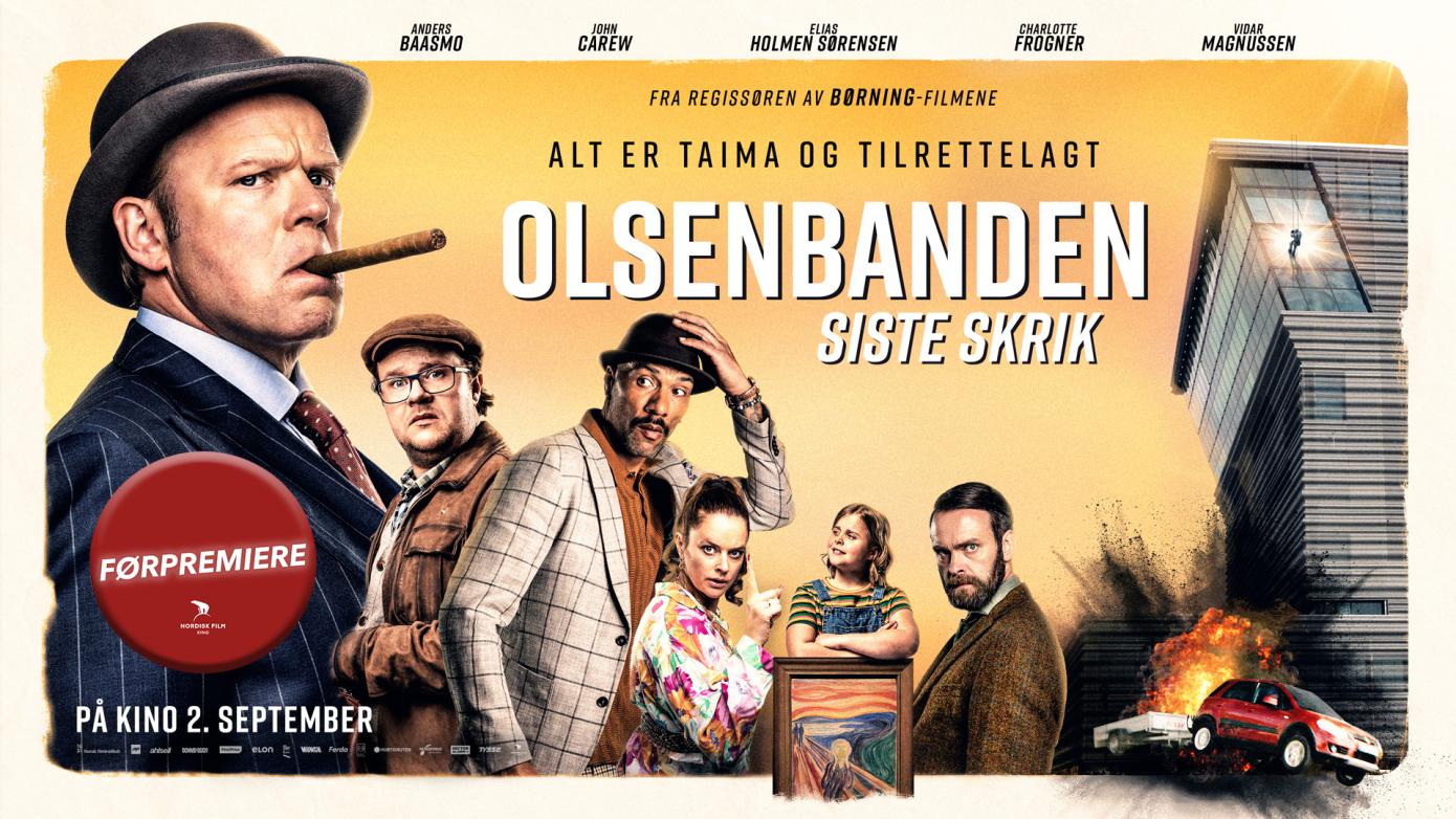 FØRPREMIERE: Olsenbanden - Siste Skrik // Hønefoss kino