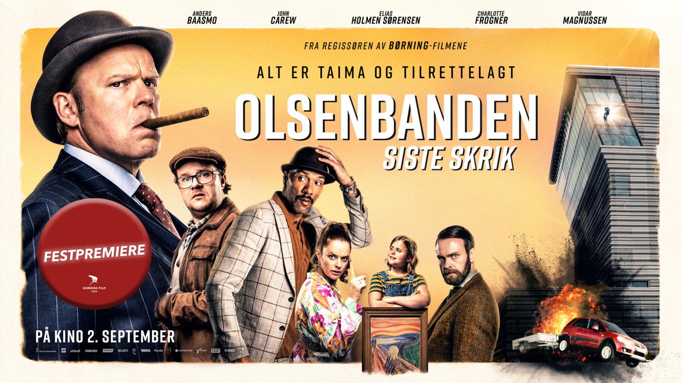 KINOPREMIERE: Olsenbanden - Siste Skrik // Asker kino