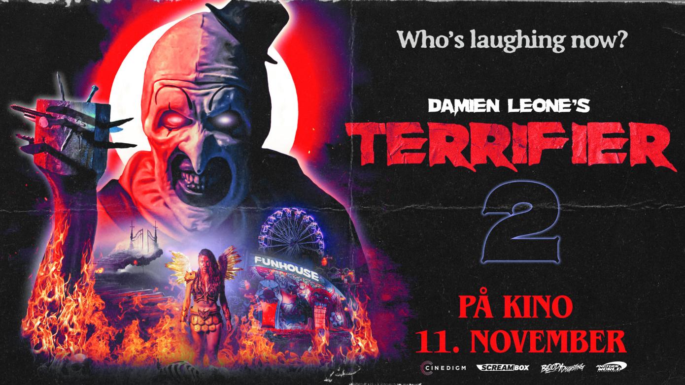 TERRIFIER 2 - Skrekkhit'en fra USA // Ringen kino