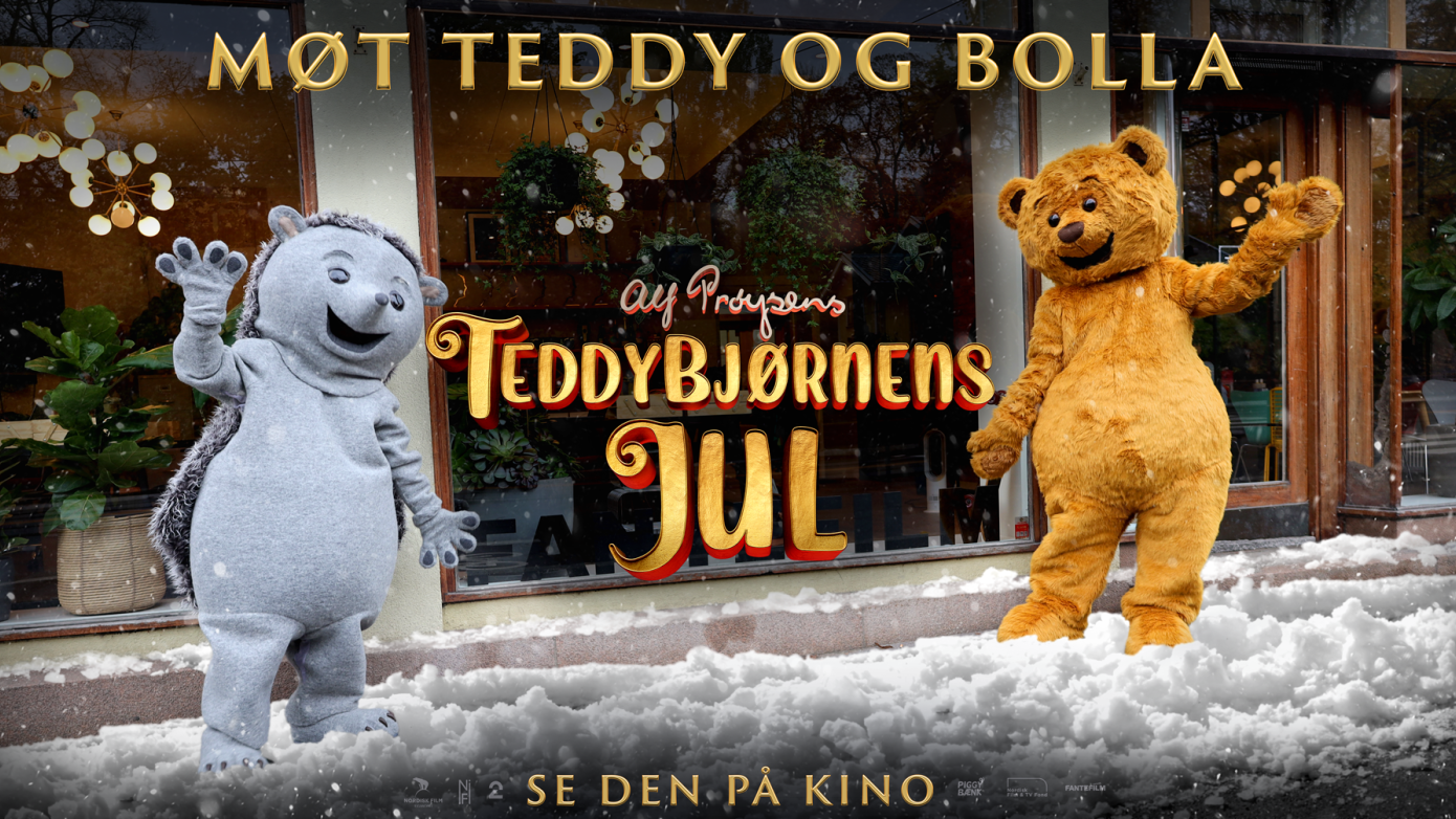 Fรธrjulsarrangement: TEDDYBJรRNENS JUL \\ Lagunen kino