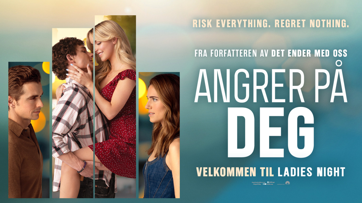 24.oktober gjentar vi suksessen med Ladies Night, denne gangen med det romantiske dramaet «Jeg Angrer på Deg»