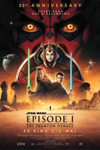 Star Wars Episode 1: The Phantom Menace 25 års jubileum