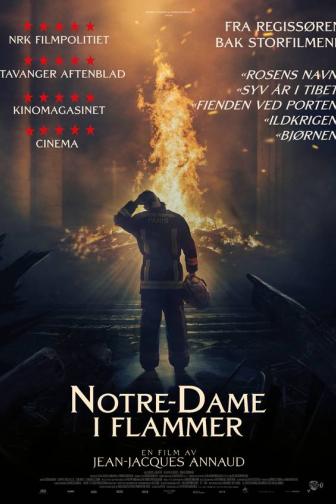 Notre-Dame i flammer