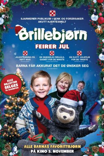 Brillebjørn feirer jul