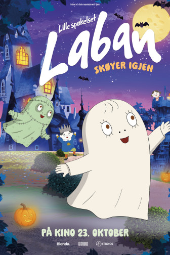 Lille spøkelset Laban skøyer igjen