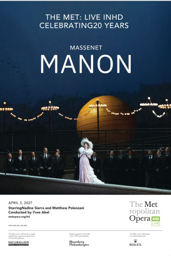 The Met Opera: MANON (Massenet)