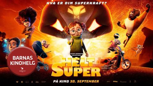 HELT SUPER: Barnas kinohelg på Saga kino 