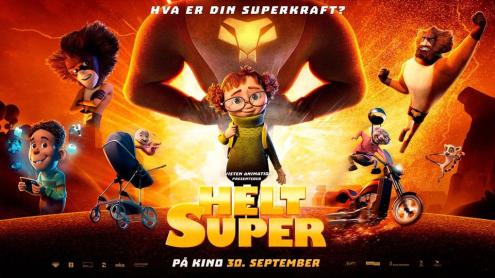 Barnehelg på Horten Kino med HELT SUPER // Kom som en superhelt 🦁