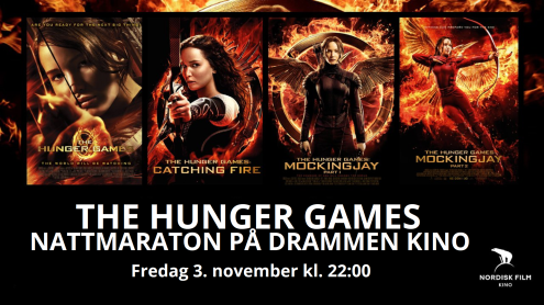 Nattmaraton The Hunger Games Drammen Kino